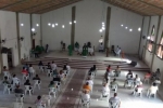 Colocação do piso segue na matriz