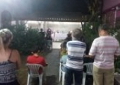 Missa seguida de Via-Sacra na comunidade São Jorge, 10/03/17 | <strong>Crédito: </strong>Mônica Petersen, Capela São Jorge