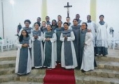 A investidura dos novos cerimoniários e servas do altar aconteceu dia 25/08/19. | <strong>Crédito: </strong>Rosilene Rodrigues, Pascom - 25/08/19