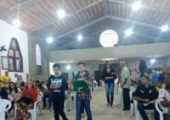O VIII Encontrão Revolution do Encontro de Adolescentes com Cristo ocorreu em 31/08/19, na igreja matriz da Paróquia São Vicente de Paulo. | <strong>Crédito: </strong>Rosilene Rodrigues, Pascom - 31/08/19