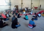 O VIII Encontrão Revolution do Encontro de Adolescentes com Cristo ocorreu em 31/08/19, na igreja matriz da Paróquia São Vicente de Paulo. | <strong>Crédito: </strong>Rosilene Rodrigues, Pascom - 31/08/19