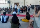 O VIII Encontrão Revolution do Encontro de Adolescentes com Cristo ocorreu em 31/08/19, na igreja matriz da Paróquia São Vicente de Paulo. | <strong>Crédito: </strong>Rosilene Rodrigues, Pascom - 31/08/19