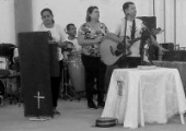 O VIII Encontrão Revolution do Encontro de Adolescentes com Cristo ocorreu em 31/08/19, na igreja matriz da Paróquia São Vicente de Paulo. | <strong>Crédito: </strong>Rosilene Rodrigues, Pascom - 31/08/19