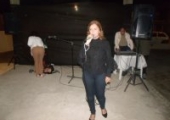 Jailza Nunes no luau que aconteceu na Capela Santa Rita de Cássia, no Parque Prazeres, | <strong>Crédito: </strong>Leniéverson, Pascom - 07/09/19