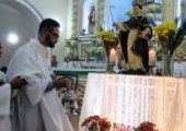 Santa Missa em Goitacazes, dia 13/09/19, com a participação do padre Lenilson e da comunidade de São Vicente de Paulo. | <strong>Crédito: </strong>Rosilene Rodrigues, Pascom - 13/09/19