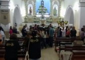 Santa Missa em Goitacazes, dia 13/09/19, com a participação do padre Lenilson e da comunidade de São Vicente de Paulo. | <strong>Crédito: </strong>Rosilene Rodrigues, Pascom - 13/09/19