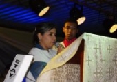 Proclamação da Palavra, com Verônica, da comunidade de Santa Rita | <strong>Crédito: </strong>Roni Lisboa/Pascom