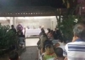 Missa seguida de Via-Sacra na comunidade São Jorge, 10/03/17 | <strong>Crédito: </strong>Mônica Petersen, Capela São Jorge