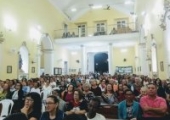 Santa Missa em Goitacazes, dia 13/09/19, com a participação do padre Lenilson e da comunidade de São Vicente de Paulo. | <strong>Crédito: </strong>Rosilene Rodrigues, Pascom - 13/09/19